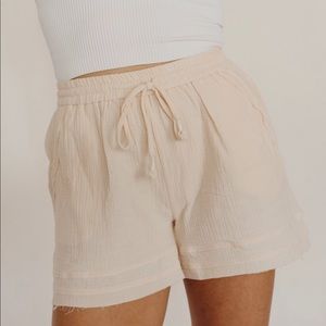 Carly Jean Palmer Shorts - Peach, NWOT